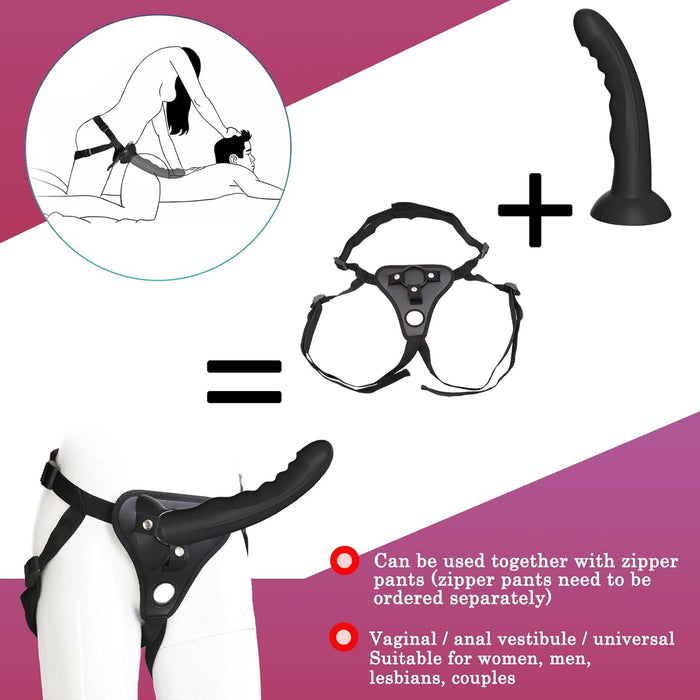 Izliektas dildo ar spēcīgu piesūcekni – S izmērs