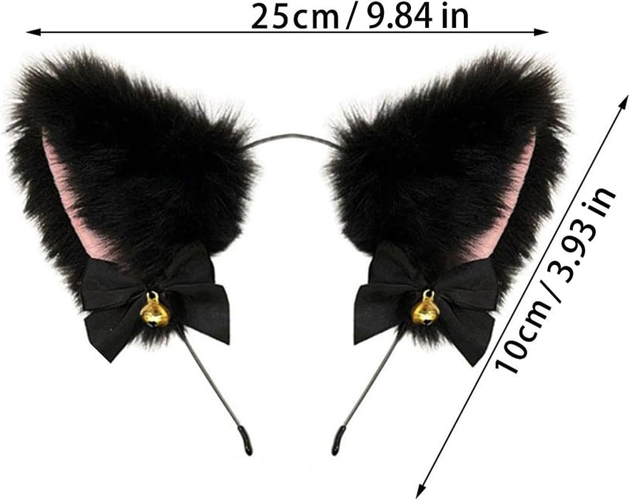 Metāla Anālais Plug ar Lapsas Asti un SM Aksesuāri Pāriem