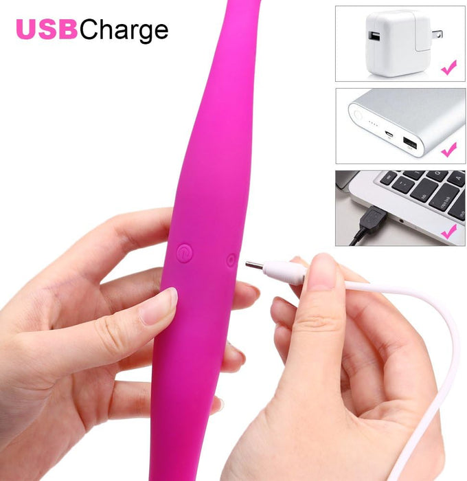 Universāls pāru vibrators ar 7 vibrācijas režīmiem, stimulējot klitoru un G punktu, ūdensizturīgs