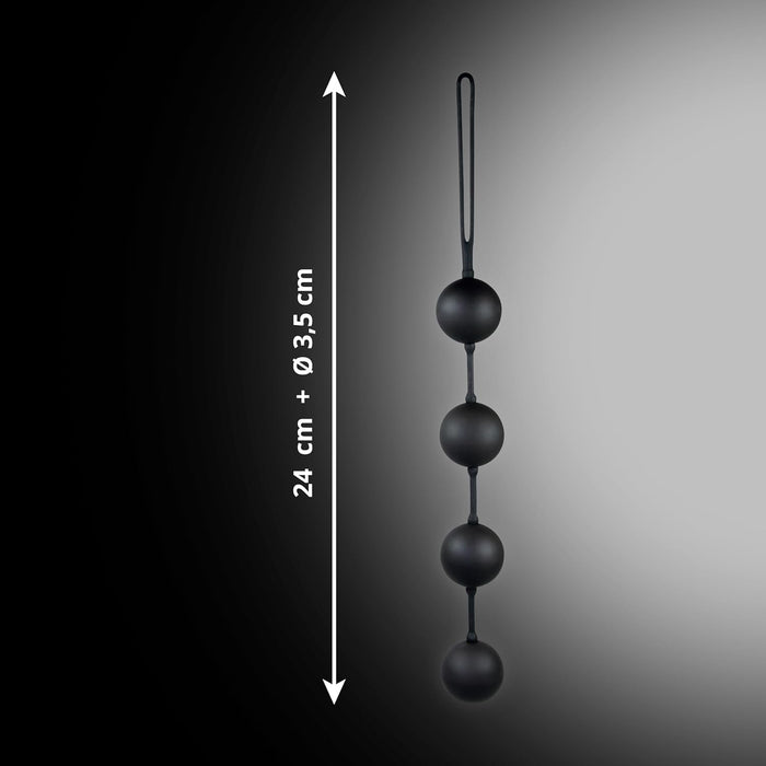 Mīksti Melni Mīlas Bumbiņas efektīvai iegurņa pamatnes trenēšanai