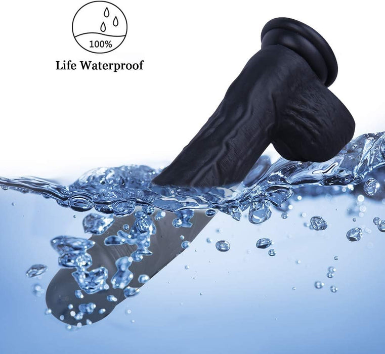 Reālistisks XXL dildo 25,5 cm ar spēcīgu piesūcekni un īstām detaļām