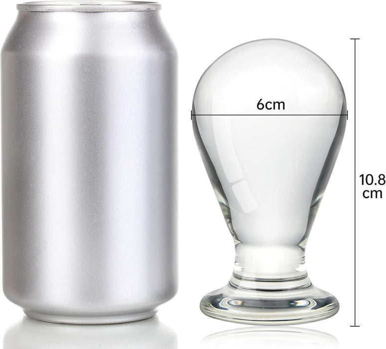 Stikla Anālais Spraudnis «Kristalldildo» – Caurspīdīgs un Ūdensizturīgs Dizains