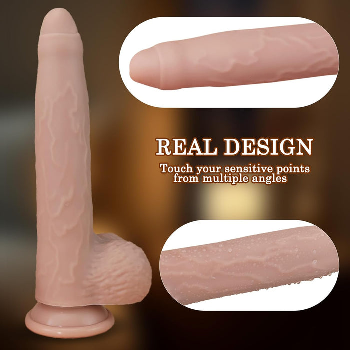 Reālistisks Dildo ar Stipru Piesūcekni – Dabiskas Formas Pieaugušo Rotaļlieta