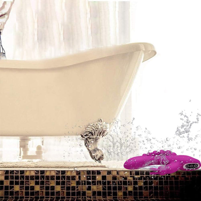 3 vienā Rabbit Vibrators ar 7 Vibrāciju Režīmiem un Uzlādi