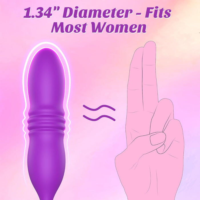 Divvietīgs Vibrators ar Tālvadības Pulti un Lietotni – Intīma Bauda Sievietēm