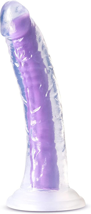 Neo Elite spīdošs tumsā 7 collu silikona dubultās blīvuma dildo