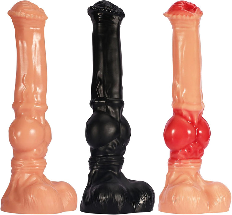 Reālistisks 38 cm Liels Analais Dildo ar Spēcīgu Piesūcekni