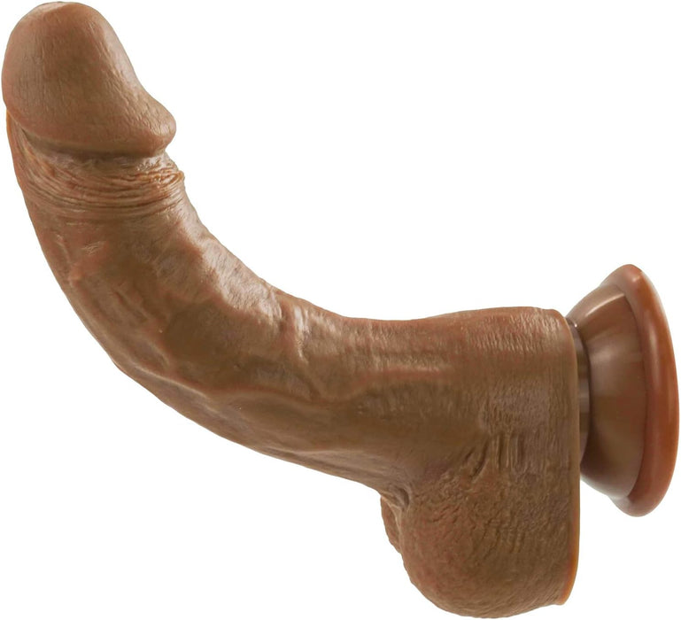 20,5 cm reālistisks silikona dildo ar spēcīgu piesūkni sievietēm