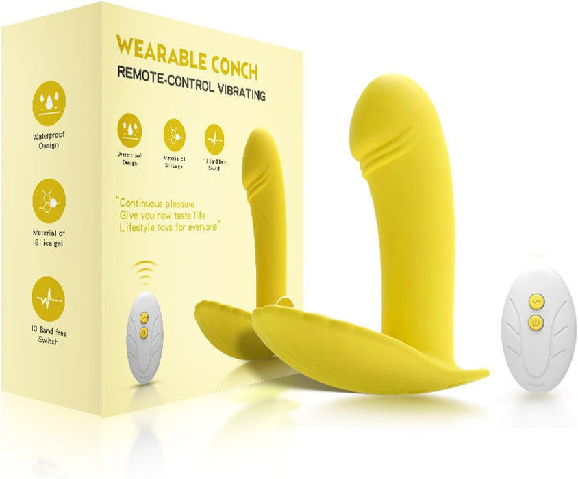 Vibrējošs tauriņa formas vibrators sievietēm ar 10 režīmiem un ūdensizturīgs