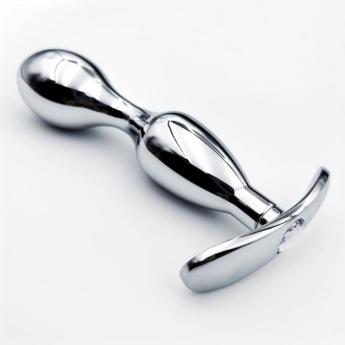 Metāla anālo kairinātāju komplekts no nerūsējoša tērauda iesācējiem