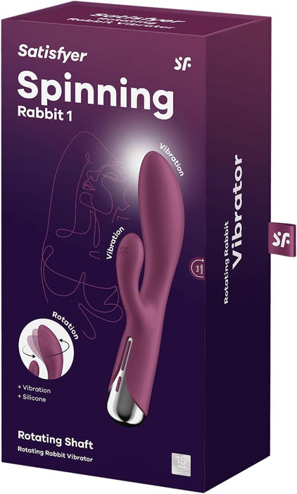 Spinning Rabbit 1 vibrators ar rotāciju G un klitora stimulācijai