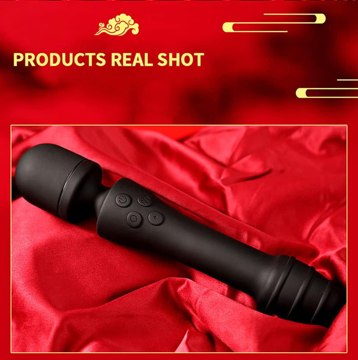 Divgalvu vibrators ar 10 vibrācijas režīmiem un sildīšanas funkciju sievietēm