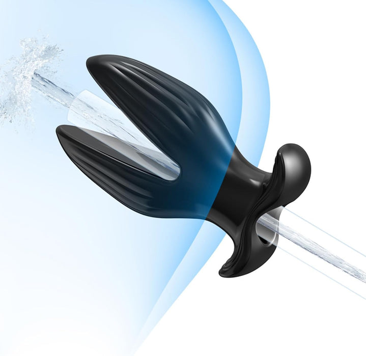 Anālais dilatators no draudzīga TPE materiāla ar caurumu, M izmērs, caurspīdīgs