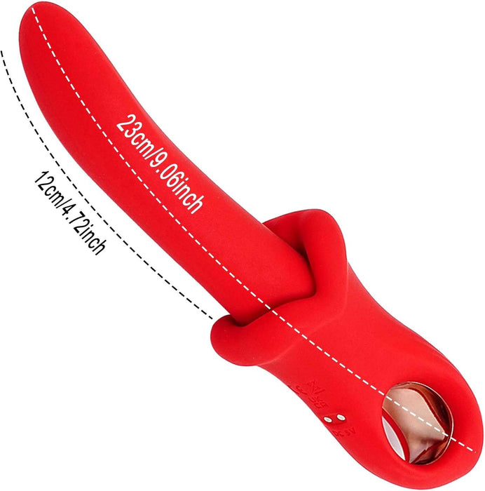 Реалистичный силиконовый вибратор-дилдо с сильной присоской и режимами вибрации