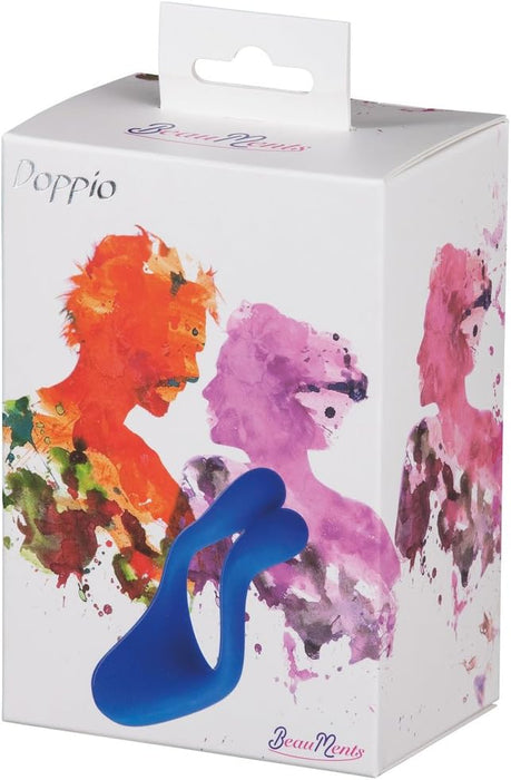 Universāls zils pāru vibrators ar 7 vibrācijas programmām un klusumu