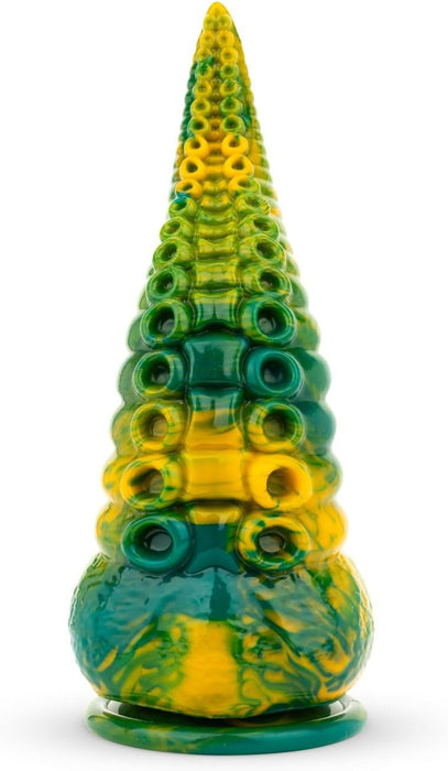 Mythical Mates Tentacle Delight zaļš un dzeltens – unikāla forma un krāsas