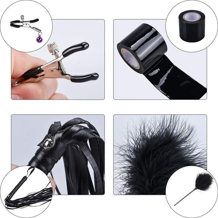 35 предметов эротический комплект Бондаж с сильной присоской и аксессуарами для пар