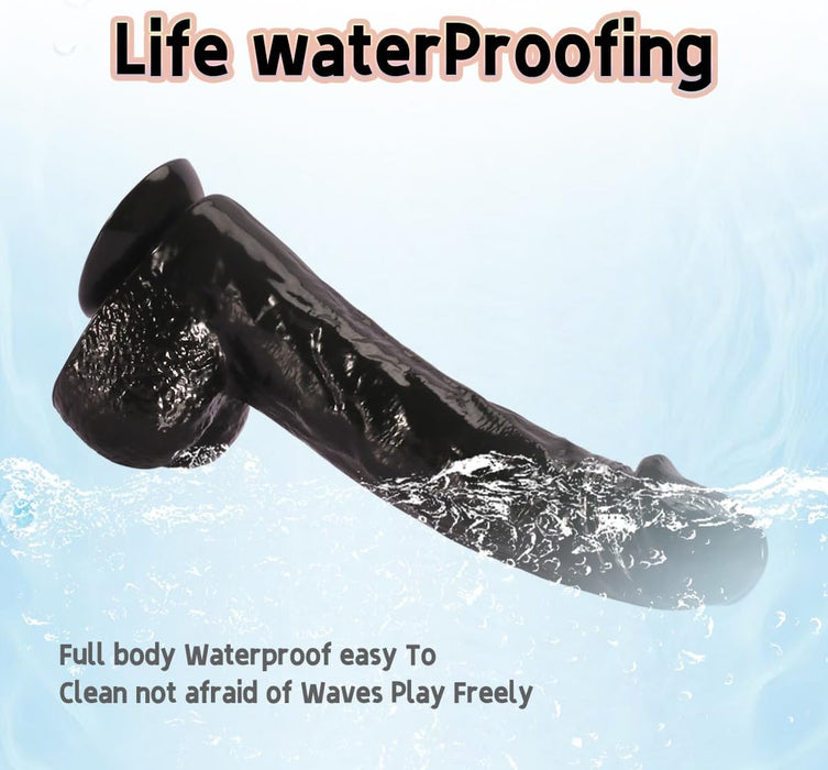 23 cm Realistisks Dildo ar Spēcīgu piesūcekni Sievietēm un Vīriešiem