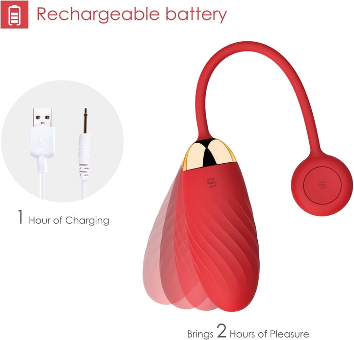 Интерактивное виброяйцо с сильной присоской и управлением через приложение