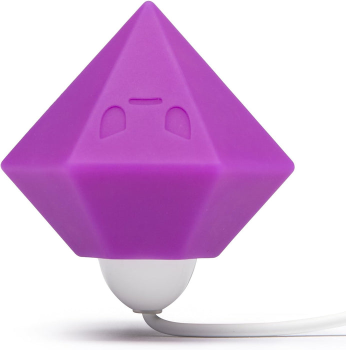 Tokidoki Violets Silikona Diamond Vibrators ar Tālvadību