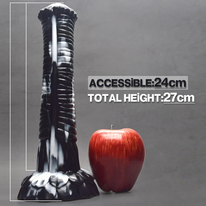 XL reālistisks zirga formas dildo ar lielu piesūcekni un unikālu dizainu