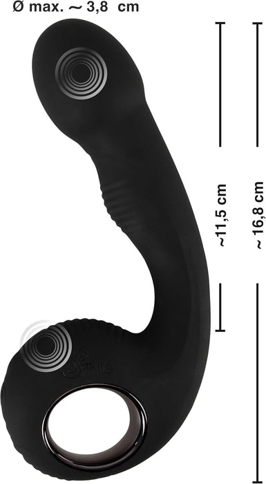 G un P punkta vibrators ar 2 motoriem un 10 vibrācijas režīmiem