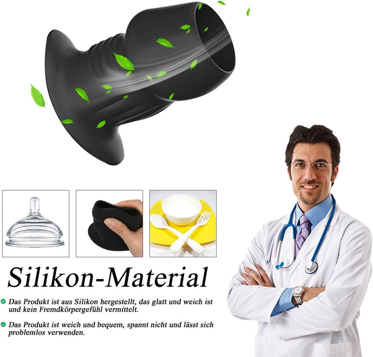 Anālais tuneļa aizbāznis ar vāciņu – droša un baudāma izvēle pāriem (L)