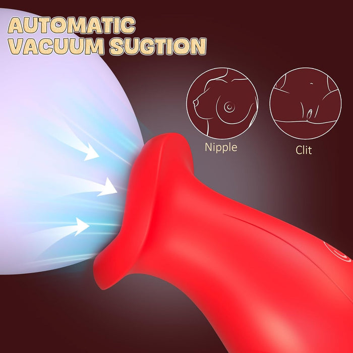 Universāls 2-in-1 klitora un G-punkta stimulator ar 3 sūkšanas un 10 vibrācijas režīmiem