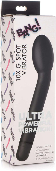 Черный вибратор 6 дюймов с сильной присоской для стимуляции G-точки