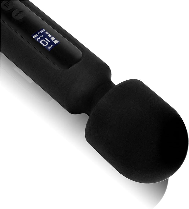 THE ROCK XXL Vibrators ar premium silikona uzgaļiem un jaudīgu vibrāciju 10 režīmos