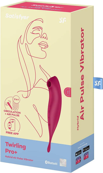 Twirling Pro Connect – Klitoru Vibrators ar Lietotni un Akumulatoru