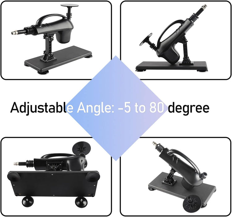 Uzlabota mīlestības mašīna ar 3XLR un anālo dildo komplektu