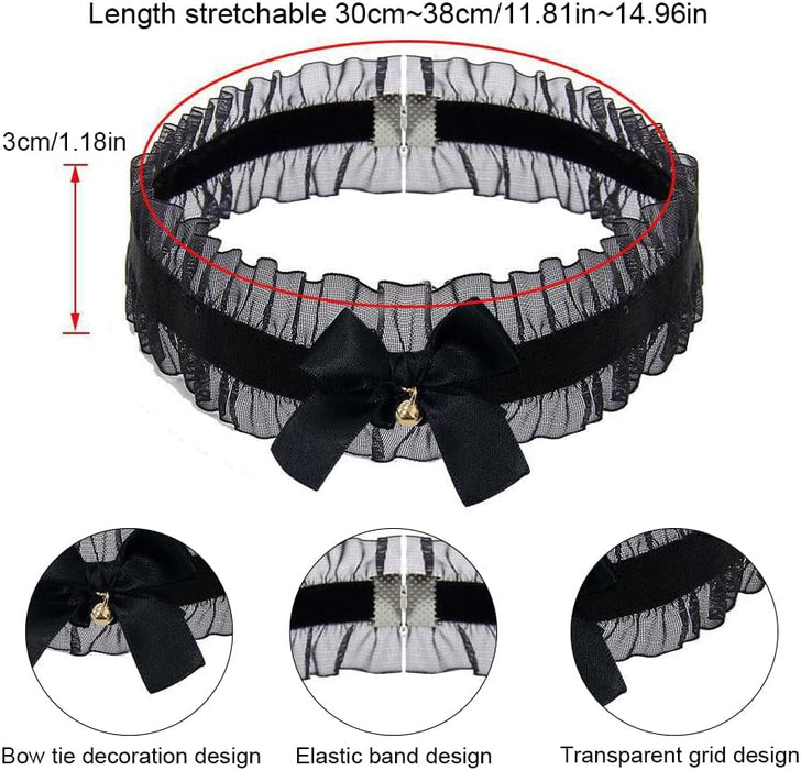 Набор из 5 предметов с лисьим хвостом, ушками и аксессуарами для пар