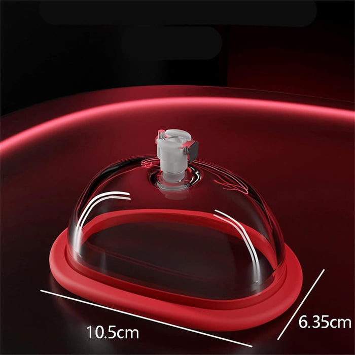 Электрический клиторный вакуумный стимулятор с сильной присоской для женщин