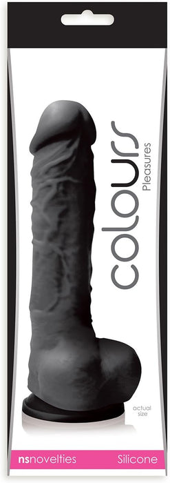 Реалистичная черная 5-дюймовая игрушка с сильной присоской