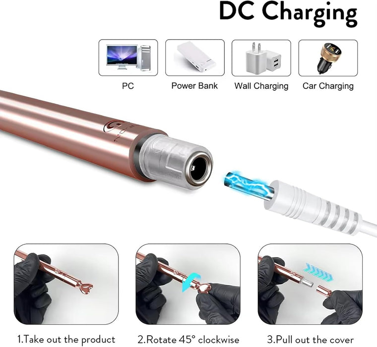 Mini Bullet Vibrators ar 10 Vibrācijas Režīmiem – G Punktam, Klitoram un Sprauslu Stimulācijai