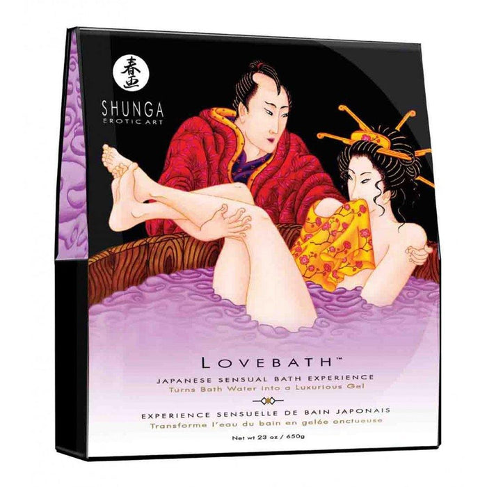 Shunga LoveBath Sensual Lotus greznā vannas želeja 650g