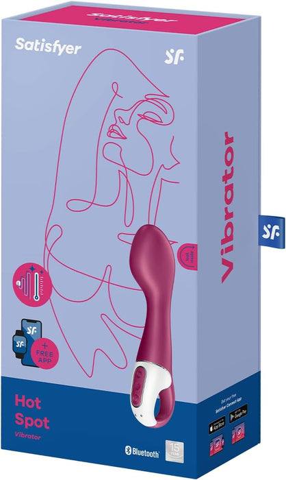 Bluetooth G-punkta vibrators ar sildošo funkciju un lietotni
