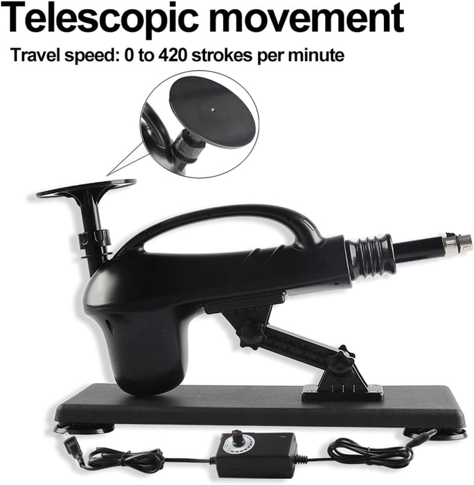 Uzlabota mīlestības mašīna ar 3XLR un anālo dildo komplektu