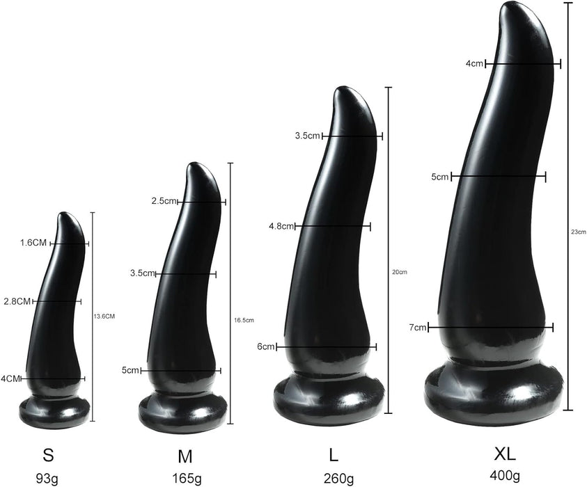 Anālie plugi un dildo ar stipru piesūcekni – vidēji un lieli izmēri