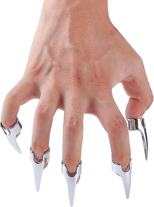 Металлические накладные ногти 5 шт. BDSM набор с сильной присоской для пар