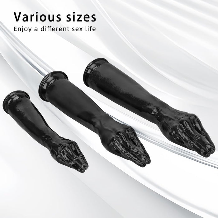 Реалистичный большой дилдо в форме руки с сильной присоской и XL размером