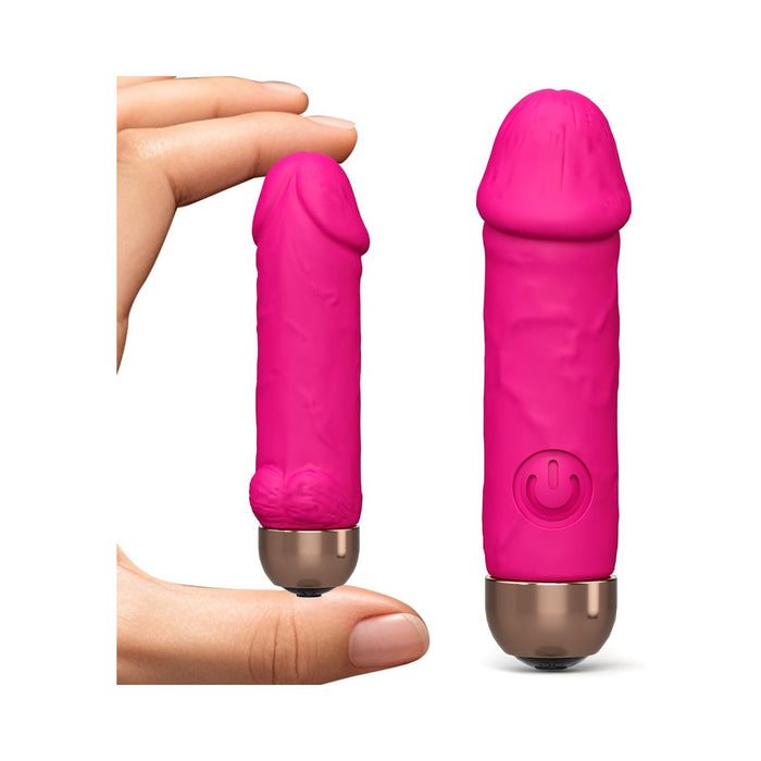 Mini vibrators sievietēm ar 10 vibrācijas režīmiem un ūdensizturīgu dizainu