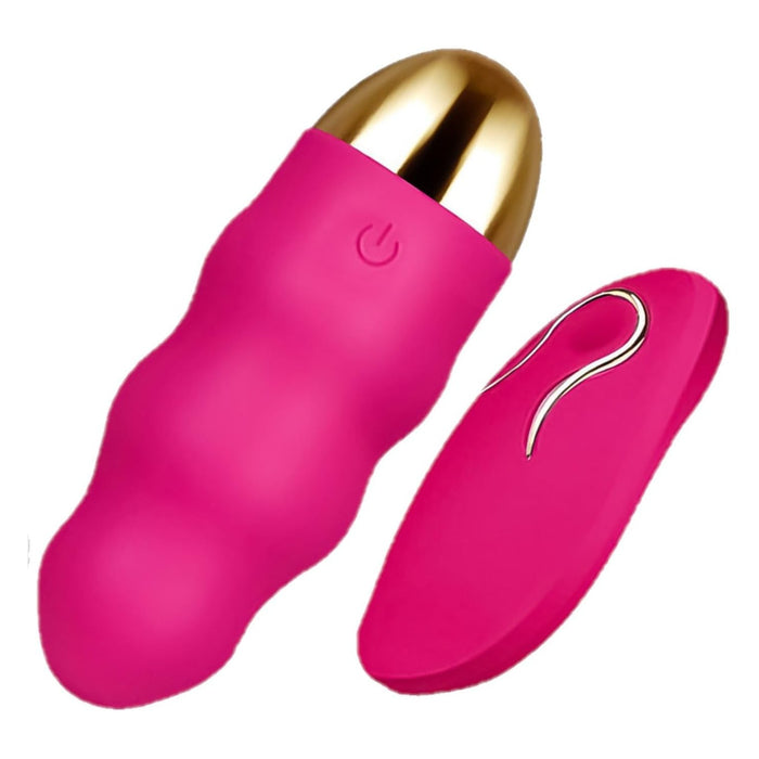 Mini vibrējošā ola ar tālvadības pulti sievietēm, 12 vibrācijas režīmi