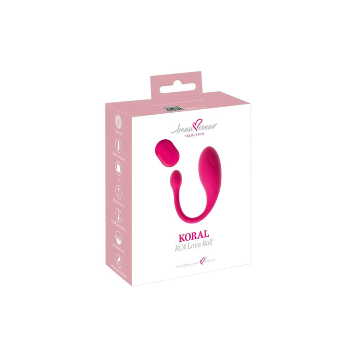 Love Ball – uzlādējams klitorālais vibrators ar tālvadības pulti