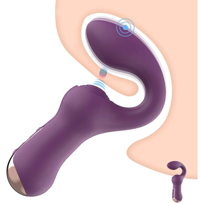G punkta vibrators sievietēm ar U formas dizainu un 10 vibrācijas režīmiem