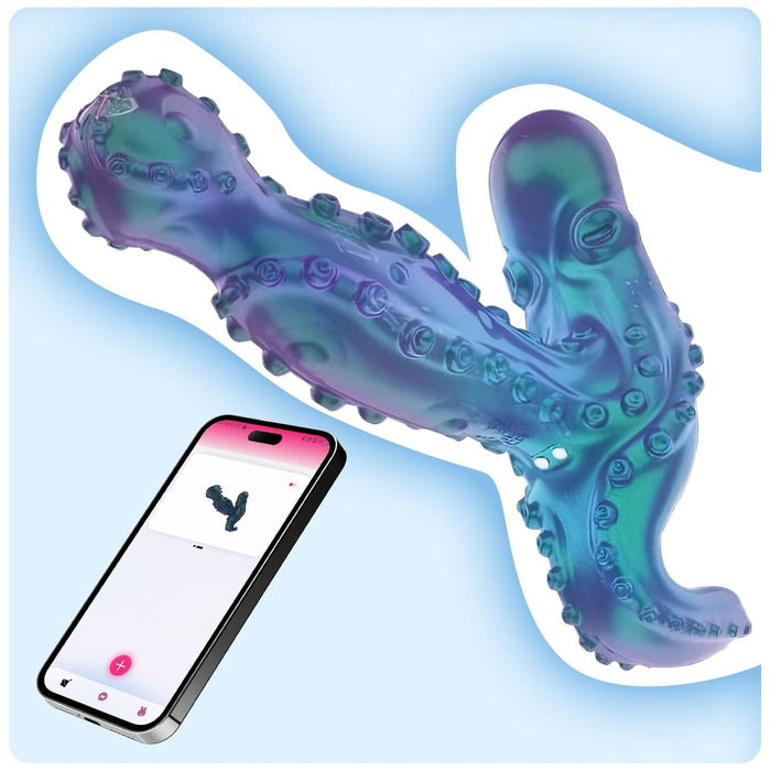 360° Вращающийся Аналоговибратор для Мужчин с APP Управлением и 9 Режимами