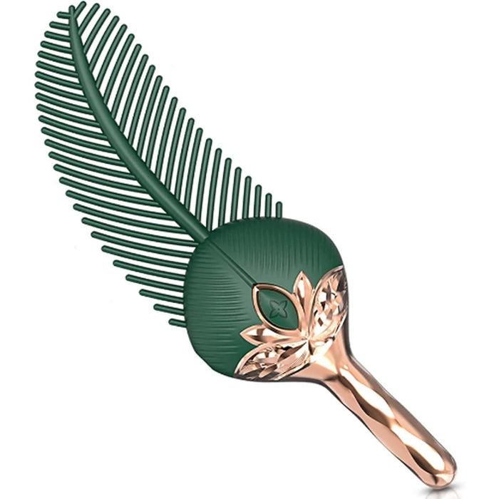 Mini vibrator ar 10 vibrācijas režīmiem un spalvu piekariņu intīmām baudām