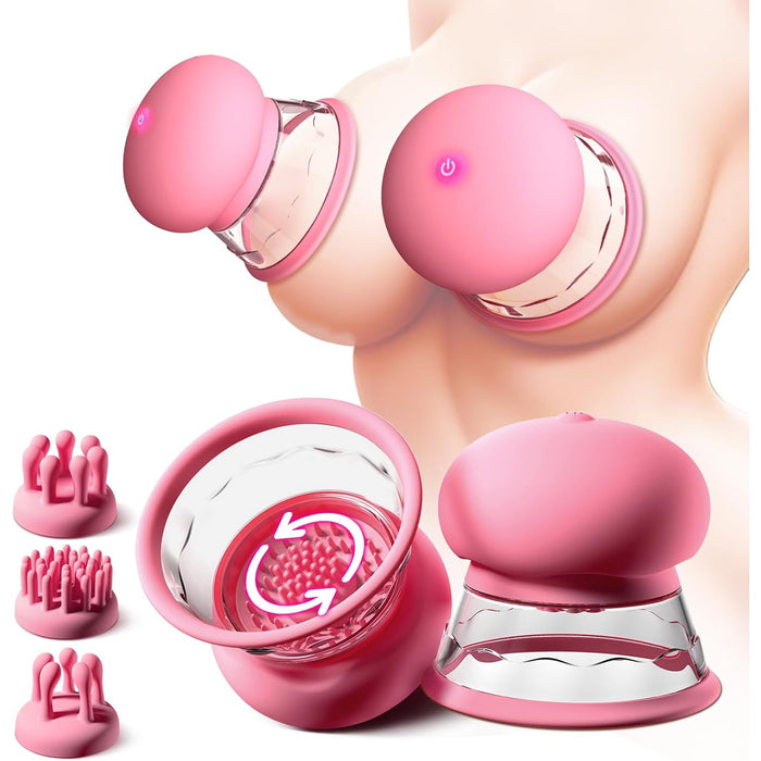 3-1 Vibrators sievietēm ar 10 sūkšanas un vibrācijas režīmiem