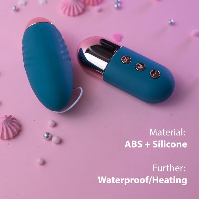 Mini vibro ola ar tālvadību un USB uzlādi – 10 vibrācijas režīmi ceļojumiem